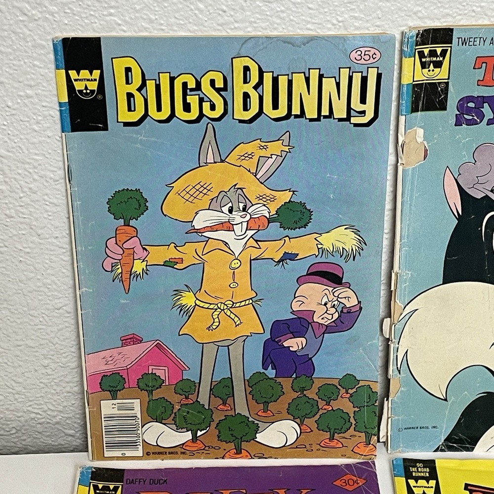 10 Vintage Whitman Disney Gold Key Comic Books Looney Tunes Tinker Bell Archie - Picture 11 of 14